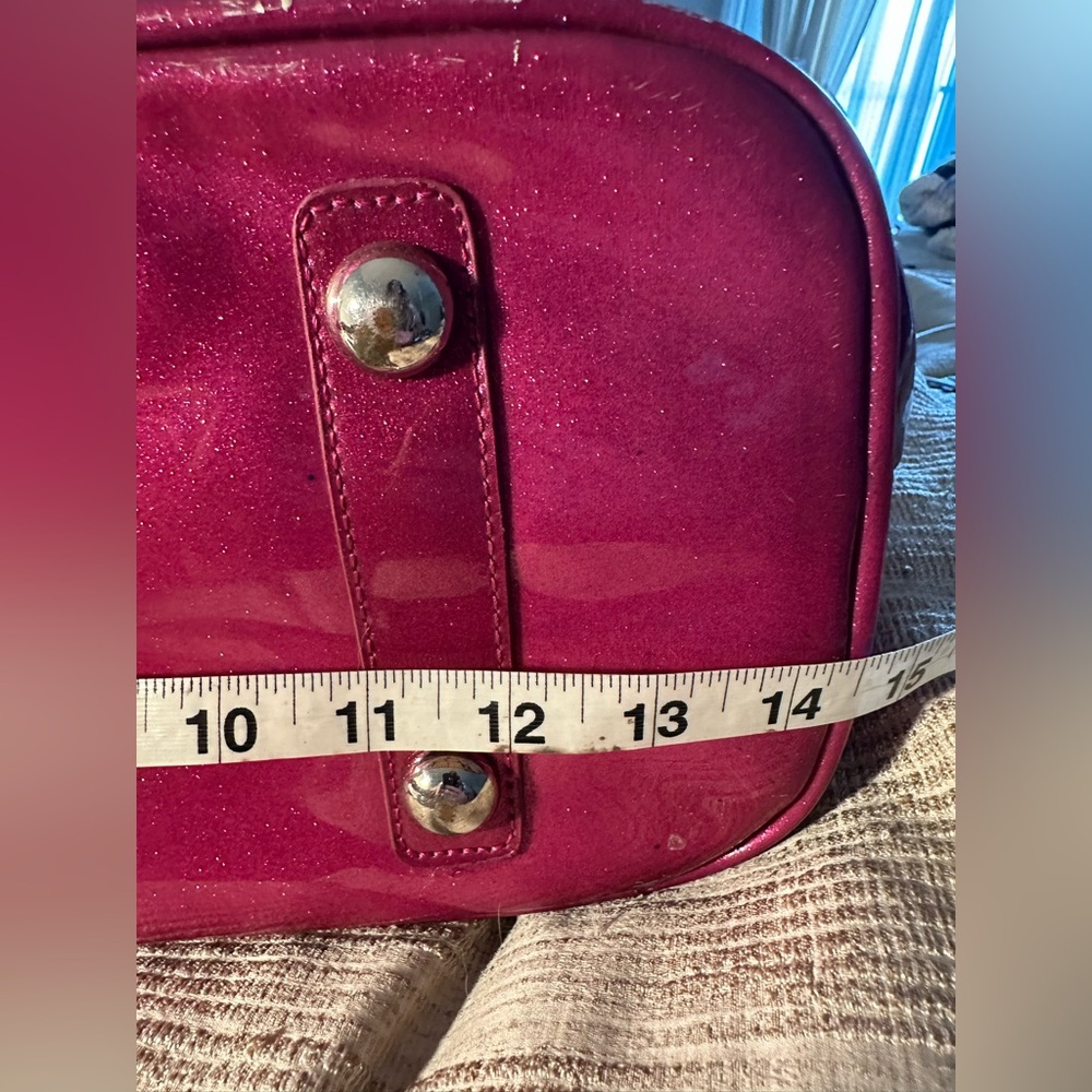 Loungefly Sanrio Hello Kitty Patent Leather Embossed Dome Tote Hand bag - Picture 14 of 16